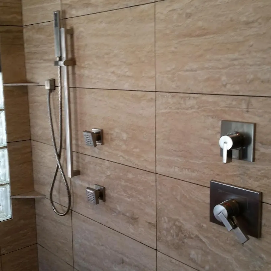 Shower fixture installation for Frozen Pipe Repair in Romulus